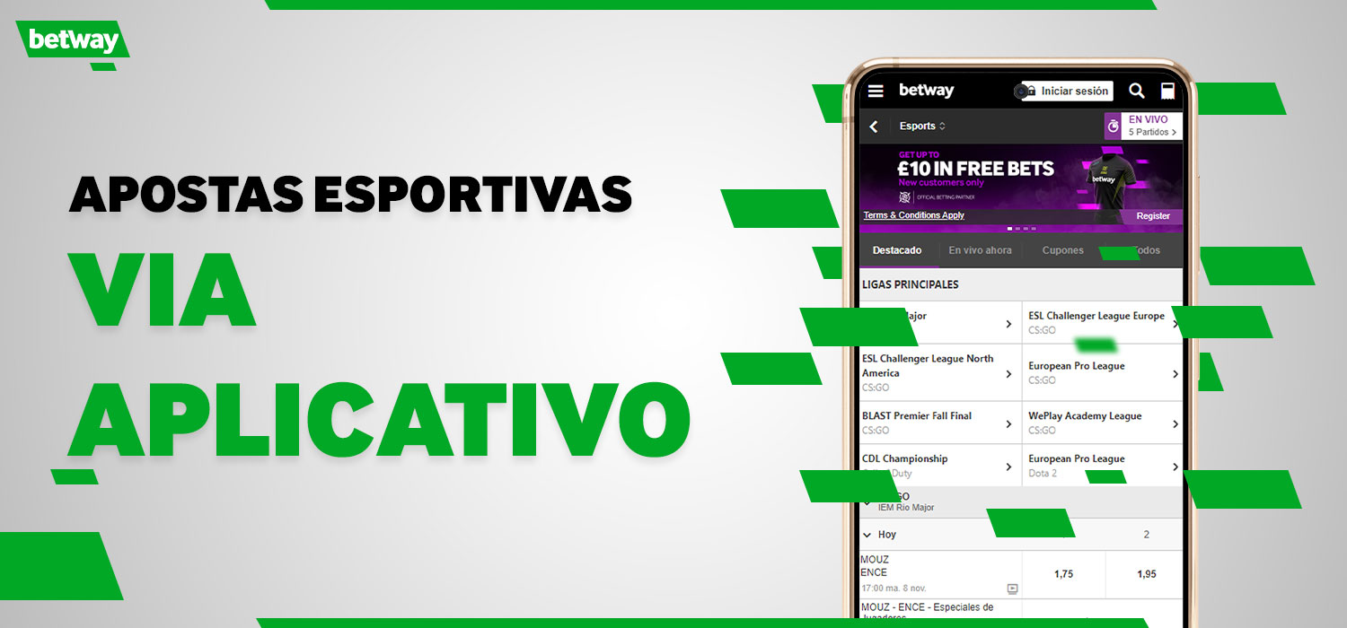 apostas esportivas via aplicativo móvel